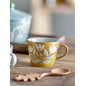 Mug peint motif floral grès Bloomingville Tangier Mug peint motif floral grès Bloomingville Tangier