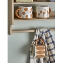 grande tasse large gres decore main marron bloomingville misa set de 3