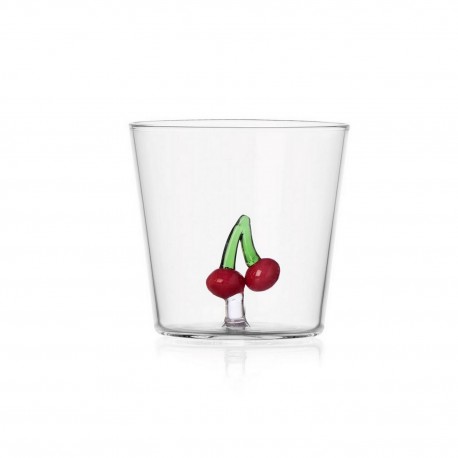 verre a eau ichendorf cerises fruits and flowers cherries