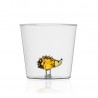 verre italien ichendorf milano figurine herisson animal farm
