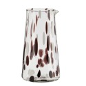 pichet verre souffle taches de marron madam stoltz