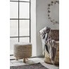 couronne murale metal dore laiton fleuri feuilles madam stoltz