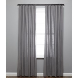 tringle a rideaux extensible moderne metal noir umbra cappa