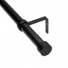 tringle a rideaux extensible moderne metal noir umbra cappa