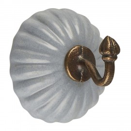 patere ceramique vintage grise ib laursen