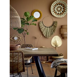 Plaid coton recyclé imprimé Bloomingville Giano