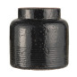 pot en terre cuite emaille noir rustique ib laursen