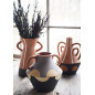 Vase terre cuite décoré Madam Stoltz Vase terre cuite décoré Madam Stoltz