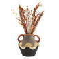 Vase terre cuite décoré Madam Stoltz Vase terre cuite décoré Madam Stoltz