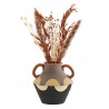 Vase terre cuite peinte Madam Stoltz