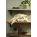 plaid laine raye bleu clair klippan gotland vertical