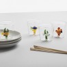 verre poisson ichendorf marine gardern pink fish