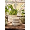 cache pot elegant ceramique blanc creme ib laursen