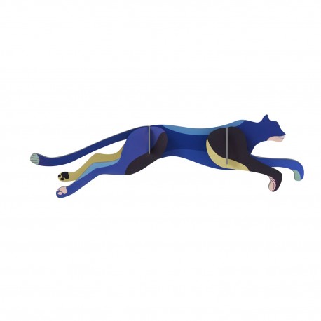 decoration murale animal panthere carton studio roof