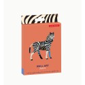 decoration murale zebre carton studio roof