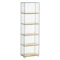 etagere a poser grillagee vert 5 tablettes madam stoltz