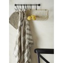 etagere panier mural fil de fer vert madam stoltz set de 3
