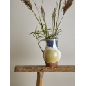 vase decoratif terre cuite peint style pichet bloomingville hayes