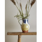 vase decoratif terre cuite peint style pichet bloomingville hayes