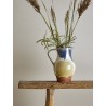 vase decoratif terre cuite peint style pichet bloomingville hayes