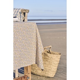 nappe carree 150 x 150 cm coton petites fleurs multocolores ib laursen