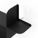 etagere murale metal noir graphique modulable umbra montage