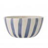 bol gres petit dejeuner rayures bleu bloomingville agnes