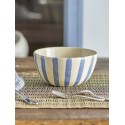 bol gres petit dejeuner rayures bleu bloomingville agnes