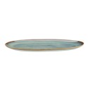 plat ovale gres vert artisanal madam stoltz
