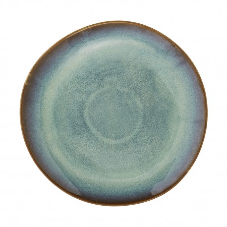 Assiette plate artisanale grès Madam Stoltz