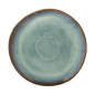 assiette plate artisanale gres vert madam stoltz