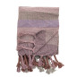 Plaid coton recyclé carreaux Bloomingville Desire Plaid coton recyclé carreaux Bloomingville Desire