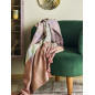 Plaid coton recyclé carreaux Bloomingville Desire Plaid coton recyclé carreaux Bloomingville Desire