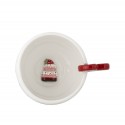 tasse peinte anse coeur rouge gateau au fond bloomingville lively