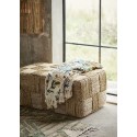 plaid brode coton motif persan floral vert madam stoltz suzani