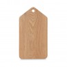 planche a decouper avec trou bois chene fsc zeller