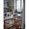 mug gres emaille bleu texture bloomingville elanor set de 3