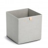 boite de rangement textile gris zeller