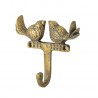 patere murale metal laiton dore oiseaux bloomingville fredo
