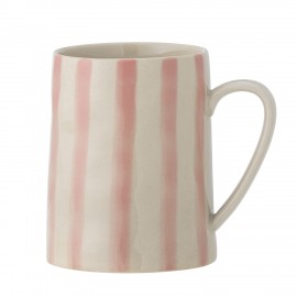 mug raye rose gres peint bloomingville begonia