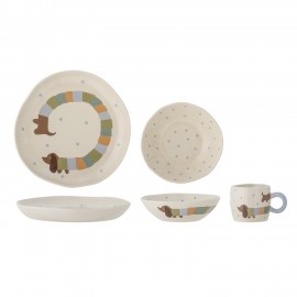 vaisselle bebe petit chien bloomingville charlie