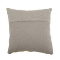 coussin decoratif salon motif brode jaune bloomingville newbury