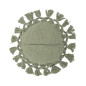 coussin enfant rond coton vert oiseau bloomingville elinna coussin enfant rond coton vert oiseau bloomingville elinna