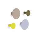 pateres murales rondes multicolores remember tulip set de 4