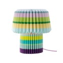 lampe papier multicolore remember ana stripes