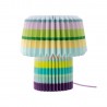 lampe papier multicolore remember ana stripes