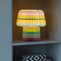 lampe papier multicolore remember ana stripes
