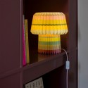lampe papier multicolore remember ana stripes