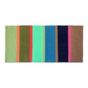 tapis long multicolore rayures coton remember costa