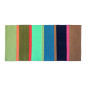 tapis long multicolore rayures coton remember costa